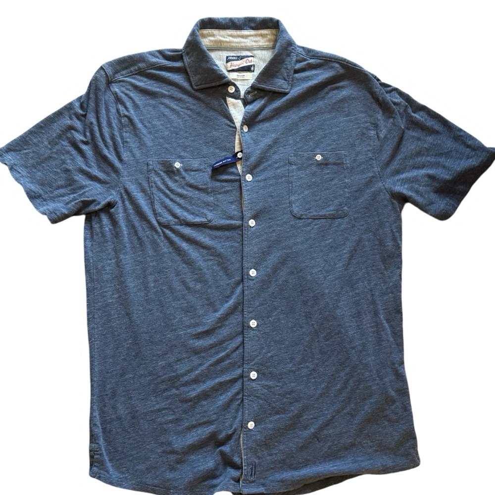 NWOT JOHNNIE-O BUTTON DOWN KNIT SHIRT